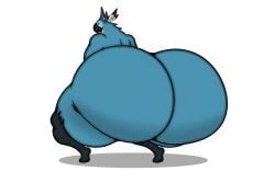 big_ass breath_of_the_wild bubble_butt furry furry_only huge_ass hyper hyper_ass kass_(tloz) kass_(zelda) muffyhecc twerking