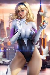 gwen stacy from marvel by ayyasap