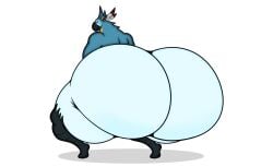 big_ass breath_of_the_wild bubble_butt furry huge_ass hyper hyper_ass kass_(tloz) kass_(zelda) muffyhecc