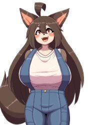 anthro anthro_only big_breasts breasts female furry furry_only karanuki tagme