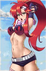 yoko littner from tengen toppa gurren lagann by coffeebeanbrush