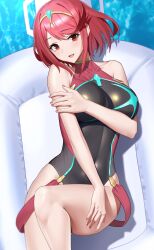 1girls breasts core_crystal female female_only looking_at_viewer nintendo northman pyra solo tagme xenoblade_(series) xenoblade_chronicles_2