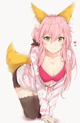 tamamo no mae (fate) from fate (series) by silver (chenwen)