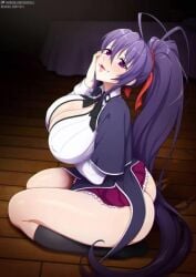 1boy 1girls ahe_gao akeno_himejima animated areolae ass balls balls_deep big_ass big_breasts big_butt big_penis blowjob blush cleavage cum cum_bubble cum_in_mouth cum_on_face cum_on_hair cum_overflow deepthroat drooling ejaculation excessive_cum exposed_breasts fellatio female genitals hand_on_head heart-shaped_pupils high_school_dxd holding huge_breasts hyoudou_issei large_breasts large_penis licking_lips light-skinned_female light-skinned_male light_skin long_hair long_penis looking_at_another looking_at_partner looking_up male mp4 neocoill nipple_bulge no_sound open_mouth oppai penis pleasure_face purple_hair school_uniform shorter_than_30_seconds sitting slideshow socks straight sucking tongue tongue_out vertical_video video white_skin