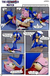 absurd_res amy_rose annoyed anthro comic_page defeat defeated dominant dominant_male duo english_text feet feetymcfoot female female_licking_male foot_fetish foot_grab foot_lick foot_play hi_res humanoid_feet humiliation licking loser male male/female male_feet male_foot_fetish page_1 page_number pinned sega soles sonic_(series) sonic_the_hedgehog sonic_the_hedgehog_(series) sore_loser struggling submissive submissive_female toes tongue tongue_out worship worshiping