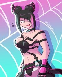 juri han from capcom by kujikawaii