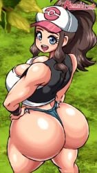 1girls 9:16 animated big_ass big_breasts breasts bubble_butt female hilda_(pokemon) huge_ass huge_breasts mp4 no_sound pokemon r0771 renshirou renzaburo0771 short_shorts shorter_than_10_seconds shorts solo tagme thick_thighs vertical_video video wide_hips