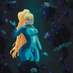 samus aran from metroid by adultmallows