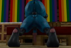 3d 3d_animation anal_knotting anal_sex animated furry furry_only knot knotted_penis lucario male/male minecraft no_sound pokemon pokemon_(species) ribboncatliker shorter_than_10_seconds tagme video