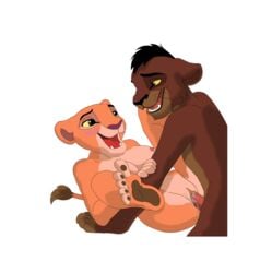 anthro blush breasts cub disney feline female kiara kovu lion lioness male penis pussy sex shop91 the_lion_king the_lion_king_ii:_simba's_pride tlk92024