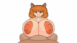 2d beat_banger big breasts gif loop luksiedraws marvel marvel_rivals no_clothes paizuri squirrel squirrel_girl_(marvel) squirrel_girl_(marvel_rivals)