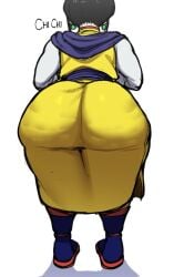 asian bbw big_breasts blackwhiplash cellulite chichi chichi_(dragon_ball) chichi_(majin_buu_saga) dragon_ball fat_ass milf
