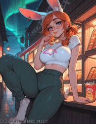 1girl 1girls ai_generated aurora_(league_of_legends) blush boobs braid braided_hair braids breasts breasts, bunny bunny_ears bunny_girl bunny_tail camel_toe cameltoe cleavage clothed clothed_female curvy ecchipeachi female female_focus female_only focus fully_clothed ginger ginger_hair large_breasts league_of_legends league_of_legends:_wild_rift nipples nipples_covered nipples_visible_through_clothing orange_hair pussy red_hair riot_games sfw solo solo_female solo_focus sweat teeth tight_clothes tight_clothing uncensored