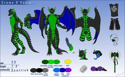 1boy axe balls crome dragon goggles high_resolution kittiara male male_only model_sheet nude penis scalie solo tongue wings