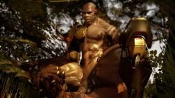 anal anal_sex animated bald bara big_penis cock dark-skinned_male dark_skin dick doomfist gay lucio_(overwatch) male male_only montessanctuary muscular muscular_male overwatch penis riding small_dom_big_sub sound tagme veiny veiny_penis video