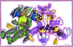 couple crome dragon dragoneer_(character) male penis price_tag scalie turbinedivinity wings