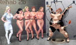ass bbw big_breasts blonde_hair bondage boobs breasts captured captured_female chained collar_pull cow_girl cow_horns curly_hair facility fat fat_ass fat_breasts fat_butt fat_cow fat_female fat_mons feeding female female_only femsub fucked_senseless fucking fucking_machine fucking_pussy hair high_heels hips huge_breasts human humanoid kidnapped leash leash_and_collar leash_pull legs long_hair milf multiple_girls naked naked_female nipples nude nude_female nurse nurse_cap nurse_uniform orgasm orgasm_face pleasure_face pleasured_face pleasured_female ponytail pulling pulling_leash pussy red_lips sex sex_machine sex_toy short_hair suction_cup suction_cups synthean thicc thighs tied tied_hands tied_up tits tour_guide walking