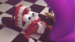 2boys 3d accurate_art_style caine_(the_amazing_digital_circus) clothed gay kinger_(the_amazing_digital_circus) penis size_difference the_amazing_digital_circus