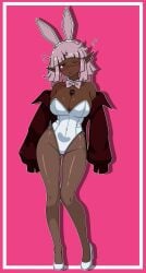 1girls 2d 2d_(artwork) 2d_artwork ass_visible_from_the_front ass_visible_through_thighs background baddie bare_calves bare_chest bare_hips bare_knees bare_legs bare_shoulders bare_skin bare_thighs belly_button bewitching_thighs big_boobs big_breasts black_coat black_jacket blunt_bangs bowtie breasts brown-skinned_female brown_skin brown_skinned_female bunny_costume bunny_ears bunnygirl bunnygirl_outfit bunnysuit busty busty_female busty_girl calves child_bearing_hips cleavage coat collar collarbone curvaceous curvaceous_body curvaceous_female curvaceous_figure curvaceous_hips curvy curvy_body curvy_female curvy_figure curvy_hips dark-skin dark-skinned_female dark_skin dark_skinned dark_skinned_female digital digital_art digital_drawing digital_drawing_(artwork) digital_media digital_media_(artwork) drawing eviconstantine exposed_chest exposed_hips exposed_legs exposed_shoulders exposed_skin exposed_thighs eye_closed female female_focus female_only fertile fertile_hips footwear from_front front_view full_body full_body_view glasses glasses_on_face glasses_on_head groin head_tilt high_heels hourglass_figure inguinal_crease inguinal_ligament jacket knees large_boobs large_breasts lascivious lean_figure legs leotard long_hair looking_at_viewer monotone_background narrow_waist navel oc one-eye_closed one_color_background one_eye_closed one_eye_open open_coat open_jacket open_mouth open_mouth_smile original original_art original_artwork original_character parted_lips pink-haired_female pink_background pink_bowtie pink_hair pink_hair_female plain_background pointy_ears portrait rectangular_glasses red-eyed_female red_eyes semi-rimless_eyewear semi-rimless_glasses shoes shoulders sidelocks slender_body slender_waist slim_female slim_waist solid_color_background solo someone_else's_oc standing thick_thighs thigh_gap thighs tilted_head tongue topwear under-rim_eyewear under-rim_glasses upper_teeth voluptuous voluptuous_body voluptuous_female voluptuous_figure voluptuous_woman white_bunny_ears white_bunnysuit white_collar white_footwear white_hairband white_high_heels white_leotard white_shoes white_topwear wide_hips