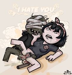 humour necrophilia organ_grinder_(mewgenics) risobase stacy_(mewgenics) tagme text zombie
