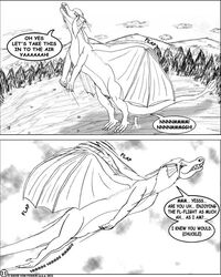 anal anal_vore canine comic cum dci dragon english_text female fox macro male sacrifice scalie size_difference text unwilling_prey vore willing_pred