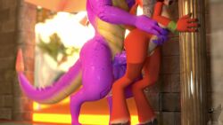 1boy 1girls 3d activision animated elora female furry male no_humans penis pussy sex sound spyro spyro_reignited_trilogy spyro_the_dragon straight tagme twitchyanimation video