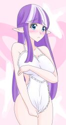 2015 blue_eyes blush hasbro humanized jonfawkes milf my_little_pony my_little_pony_friendship_is_magic naked_apron pointy_ears tagme twilight_velvet_(mlp)