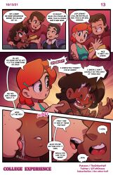 comic connie_maheswaran cum cum_cleanup dark-skinned_female english_text female interracial_yuri licking_cum_on_face licking_face page_13 patreon patreon_username speech_bubble steven_universe subscribestar_username tagme text the_other_half twitter_username