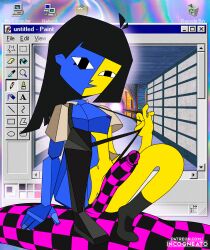 black_hair ena faceless_male female grinding_on_penis incogneato joel_g windows_xp yellow_skin