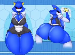 anthro big_ass big_breasts breasts bubble_butt female huge_ass metal_sonic metal_sonique nicolaowo sonic_(series) sonic_the_hedgehog_(series) tagme