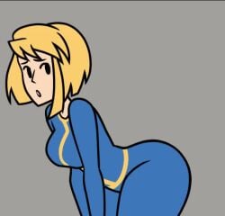 animated animation big_ass blonde_hair fallout fart fart_cloud fart_fetish farting female relief sound tagme vault_girl video