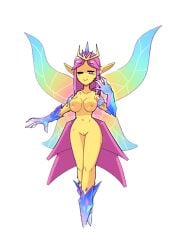 boobs boots breasts edit empress_of_light fairy female gloves heart-shaped_pupils hips jewel medium_breasts nekuzx nipples nude nude_female pointed_ears pointy_ears pussy terraria tits wings