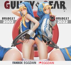 2002 2022 2boys anal anal_fluid anal_object_insertion ass ass-to-ass bent_over black_gloves blonde_hair bridget canon_crossdressing censored dildo double_dildo dual_persona erection eyelashes femboy fingerless_gloves girly gloves green_eyes guilty_gear guilty_gear_strive guilty_gear_xx hat hood hood_up hoodie jacket long_hair looking_at_viewer male male_nun male_only miniskirt mosaic_censoring nun's_habit object_insertion otoko_no_ko paid_reward_available penis penis_under_skirt pleated_skirt selfcest sex_toy shared_object_insertion skirt standing steamed_egg teeth thighs