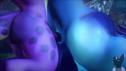 2boys 3d 3d_(artwork) anal_sex animated anthro ass aurelion_sol back balls bouncing_butt butt dragon faceless faceless_male from_behind gay hi_res league_of_legends male male/male male_only no_sound outside penetration sex short_playtime tail twitchyanimation video