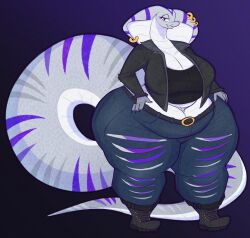 aimbot-jones anthro big_breasts breasts female snake tagme