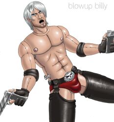 blowup_billy_(artist) blowup_doll dante_(devil_may_cry) dante_(dmc:_devil_may_cry) infatable_doll inflatable_toy sex_doll sex_doll_transformation sex_toy