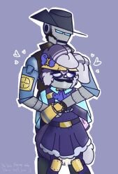 1boy1girl mecha_engie_harvey rabbit robot sniper_bot tagme team_fortress_2 tf2