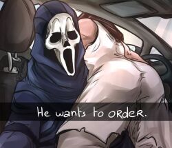 ghostface from dead by daylight by razz pazazz