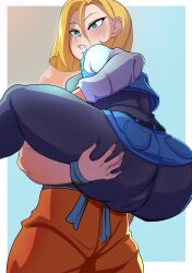 android 18 from dragon ball by shybred