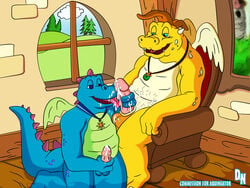 cum cum_in_mouth cumshot dragon dragon_tales fellatio gay male oral oral_sex ord_(dragon_tales) orgasm quetzal_(dragon_tales) scalie sex