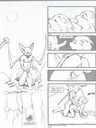 bat comic demon_hunter fel fel_(artist) gay hedgehog male no_humans penis