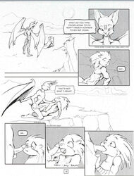 bat comic demon_hunter fel fel_(artist) gay hedgehog male no_humans penis