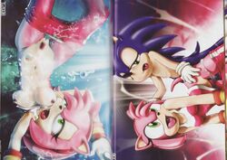 amy_rose amy_untold breasts bubbles chest_tuft comic doujin female hedgehog high_resolution male nipples pussy saliva sonic_(series) sonic_the_hedgehog tail tcprod underwater