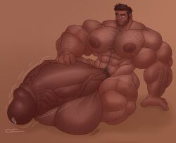 abs balls biceps boner erection gab_art gay hyper hyper_balls hyper_genitalia hyper_penis hyper_testicles male male_focus male_only muscles muscular muscular_arms muscular_ass muscular_back muscular_legs muscular_male muscular_thighs nipples nude pecs penis solo solo_male testicles veins veiny_penis