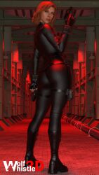 black widow (marvel) from marvel by wolfwhistle3d