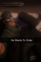2boys ass ass_focus ass_up big_ass bubble_ass bubble_butt gay he_wants_to_order male male_only meme meme_reference purplelegacy scout_(team_fortress_2) snapchat sniper_(team_fortress_2) team_fortress_2 twink yaoi