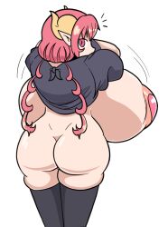 ilulu (dragon maid) from miss kobayashi's dragon maid by kingmelon
