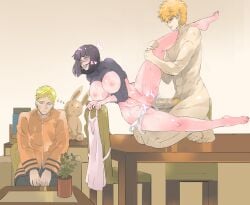 1girls 2boys abs alternate_version_available apron areolae barefoot big_breasts big_penis black_eyes blonde_hair blue_hair blush bob_cut boruto:_naruto_next_generations breasts_out breasts_outside busty cheating cheating_wife climax clothed clothed_female_nude_male clothing crying crying_with_eyes_open cuckold cum cum_in_pussy cum_inside cumshot drooling ejaculation erect_nipples facial_markings feet female foot_fetish highres huge_cock husband_and_wife hyuuga_hinata indoors jacket karyoten kneeling large_breasts large_penis leg_grab leg_lift leg_up legs_apart legs_held_open light-skinned_female light-skinned_male light_skin lips lipstick makeup male male_penetrating married_couple mature mature_female medium_hair milf moan moaning muscular muscular_male nail_polish naruto naruto_(series) naruto_shippuden naughty_face netorare nipples no_bra nose_blush ntr on_knees on_table orange_hair orgasm orgasm_face original_character painted_nails pale-skinned_female pale_skin panties panties_down partially_clothed penetration pink_lips pink_lipstick pink_nail_polish pink_nails pink_nipples plushie pubes pubic_hair pussy saliva saliva_drip saliva_trail sex shirt_lift shirt_up short_hair shoulder_length_hair shounen_jump sitting sleeping stealth_sex straight sweat sweatdrop table table_sex tears teddy_bear thick_penis thigh_grab tiptoes toenail_polish toes tongue tongue_out uzumaki_naruto vaginal_penetration vaginal_sex voluptuous voyeur voyeurism whisker_markings whiskers white_panties yellow_hair