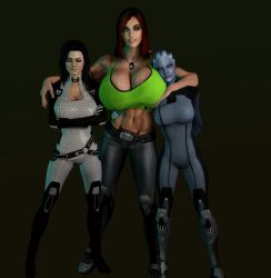 3d 3d_(artwork) 3girls agnes_shepard alien alien_girl apple_butt arched_back asari ass ass_focus back_view backboob backside big_ass big_breasts bimbo bioware black_hair blue_body blue_skin bodysuit breasts bubble_ass bubble_butt bust busty cleavage curvaceous curves curvy eyebrows eyelashes eyes female female_only fully_clothed hair hips hourglass_figure human human_only large_breasts legs liara_t'soni light-skinned_female light_skin lips lower_body mass_effect mass_effect_2 mass_effect_3 miranda_lawson mishai mishai_studio original original_character pose science_fiction shiny_skin short_hair skintight_bodysuit thick thick_ass thick_legs thick_thighs thighs top_heavy upper_body video_games voluptuous waist watermark wide_hips