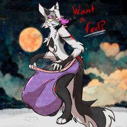 absurd_res anthro balls big_balls big_penis bodily_fluids canid canine fox genitals girly hi_res huge_balls huge_cock hyper hyper_balls hyper_genitalia hyper_penis male mammal marble_fox musk penis red_fox solo sweat voracivulpine